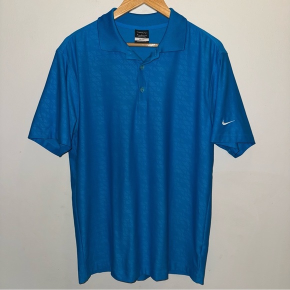 Nike Golf Dri-Fit Short Sleeve Polo Shirt Men’s Size Medium - Picture 1 of 7